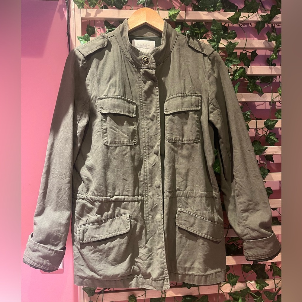 Hinge Green Army Jacket